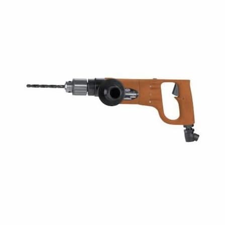 Sioux Tools DHandle Drill, ToolKit Bare Tool, 38 Chuck, 3JawKey Chuck, 1000 RPM, 1 hp, 90 PSI Air, 14 N 1465